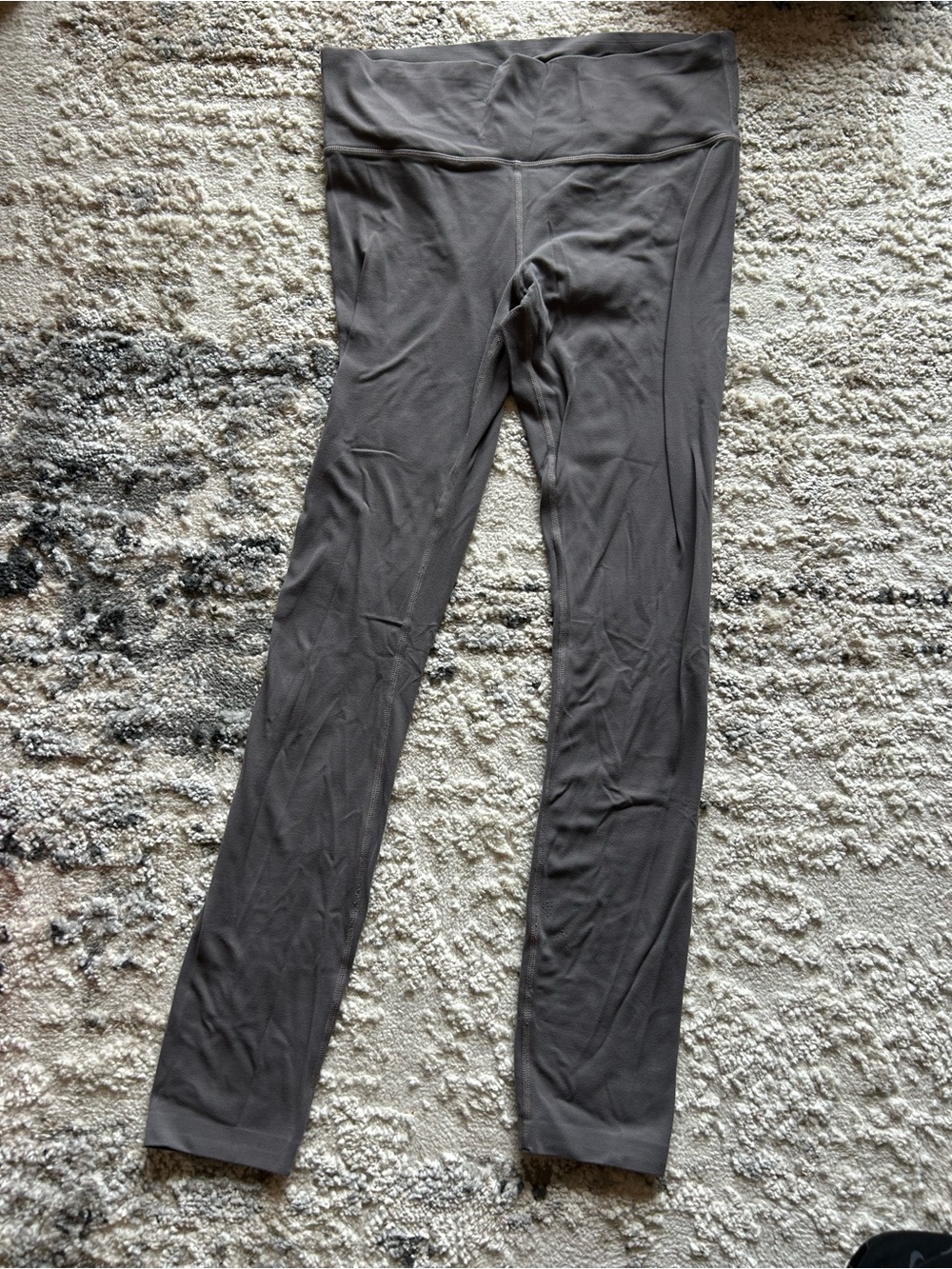 Athleta Charcoal Gray High-Waist Leggings